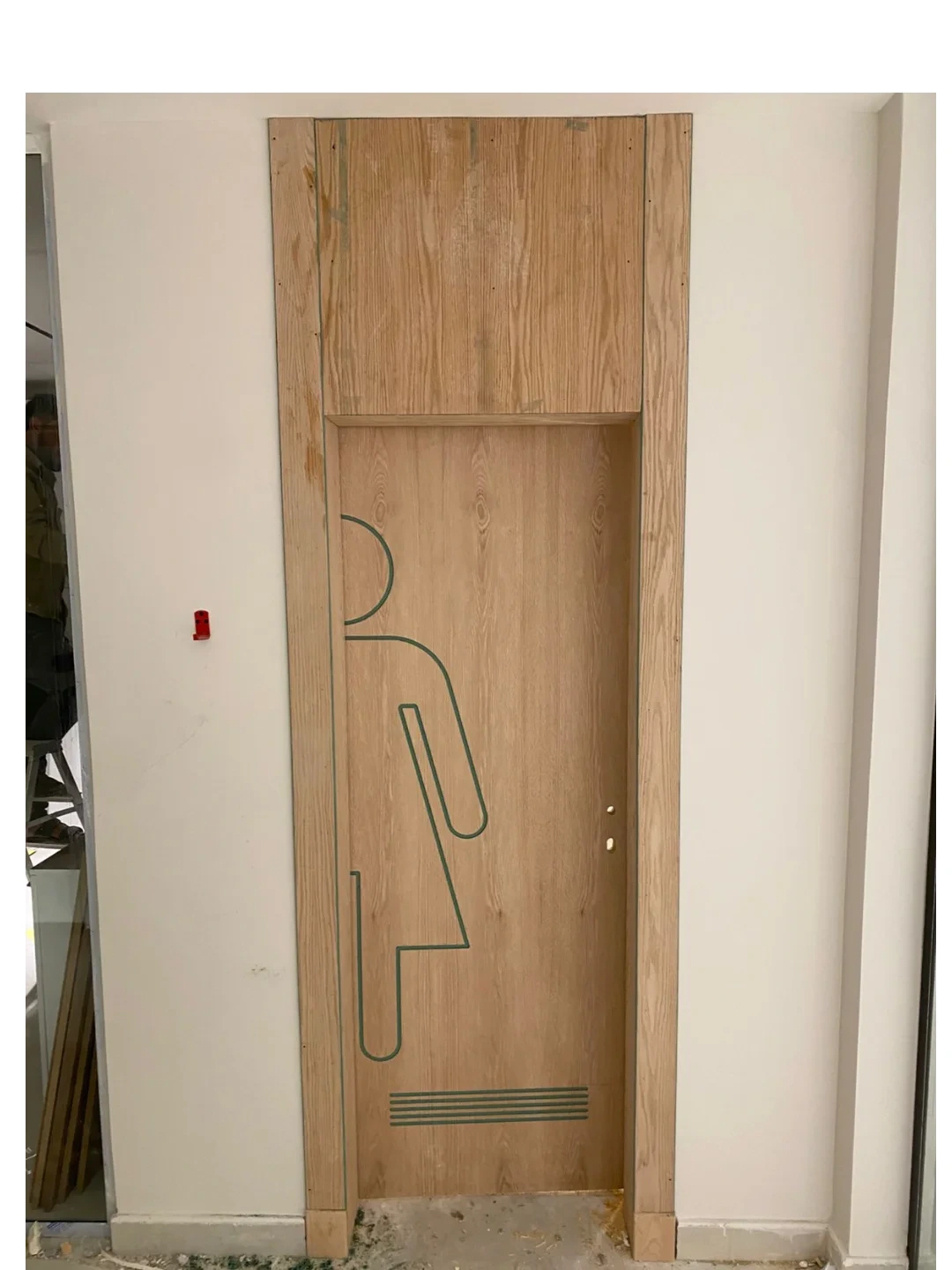 صورة من الأعمال نشرها منجرة ابواب خشبيه @الرياض / Wooden Doors Carpentry Riyadh