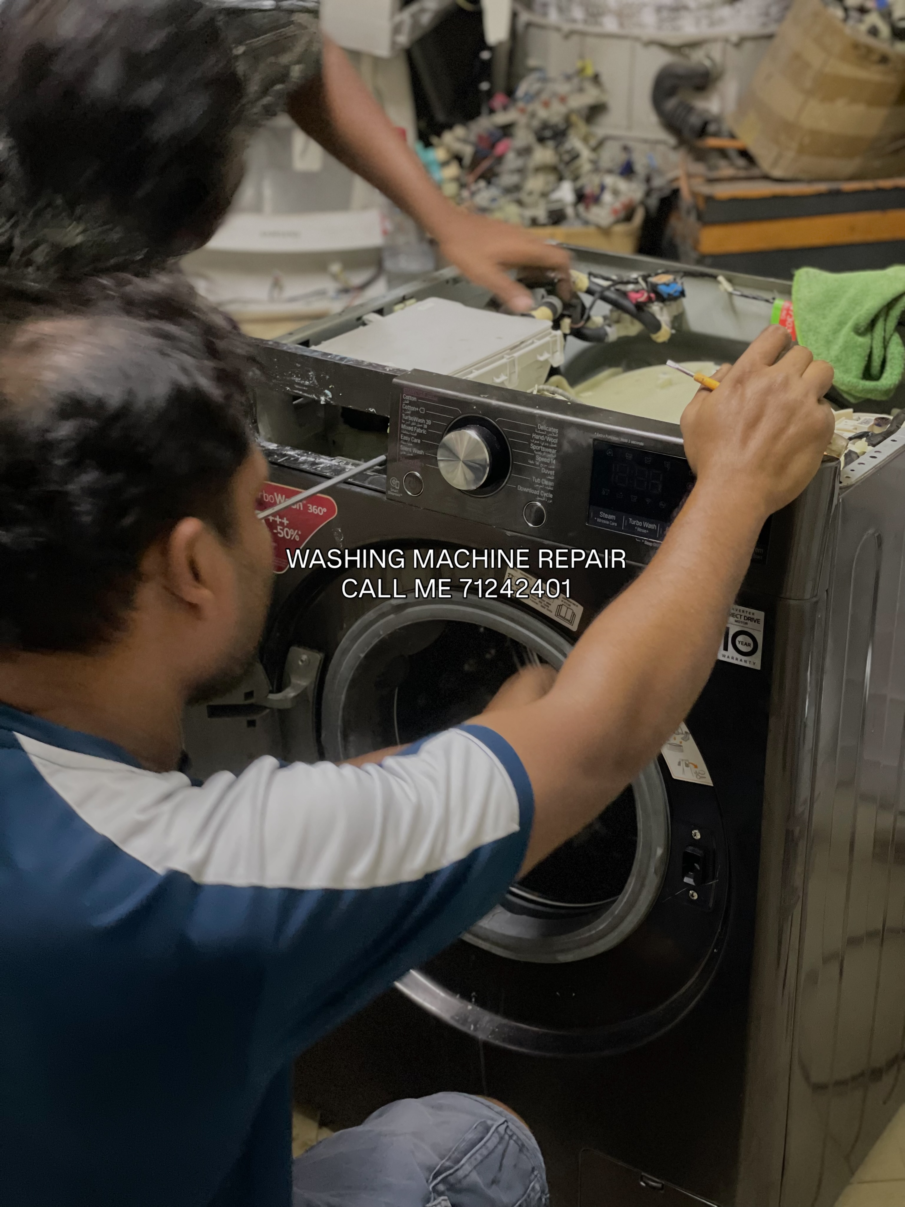 صورة من الأعمال نشرها صيانة غسالات في الدوحة / Washing machine repair in Doha Qatar