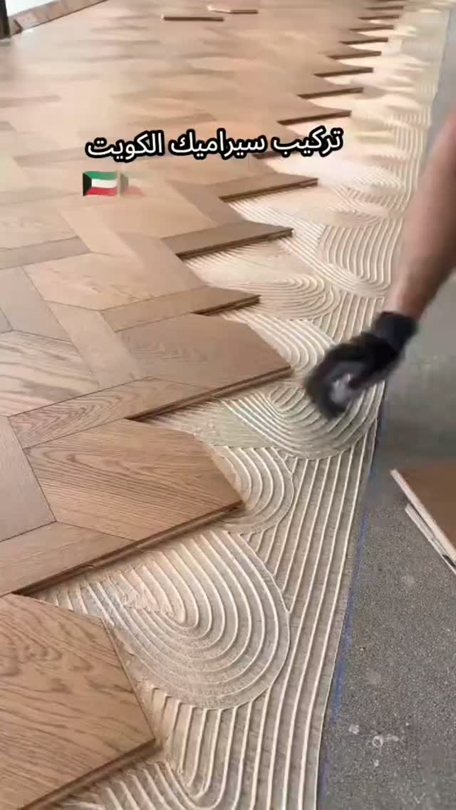 صورة من الأعمال نشرها مقاول سيراميك خالد