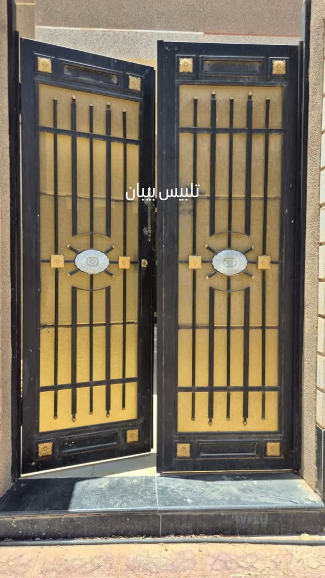 صورة من الأعمال نشرها حداد الرياض مظلات سواتر جلسات / Riyadh Blacksmith — Shades, Barriers, Seating Areas