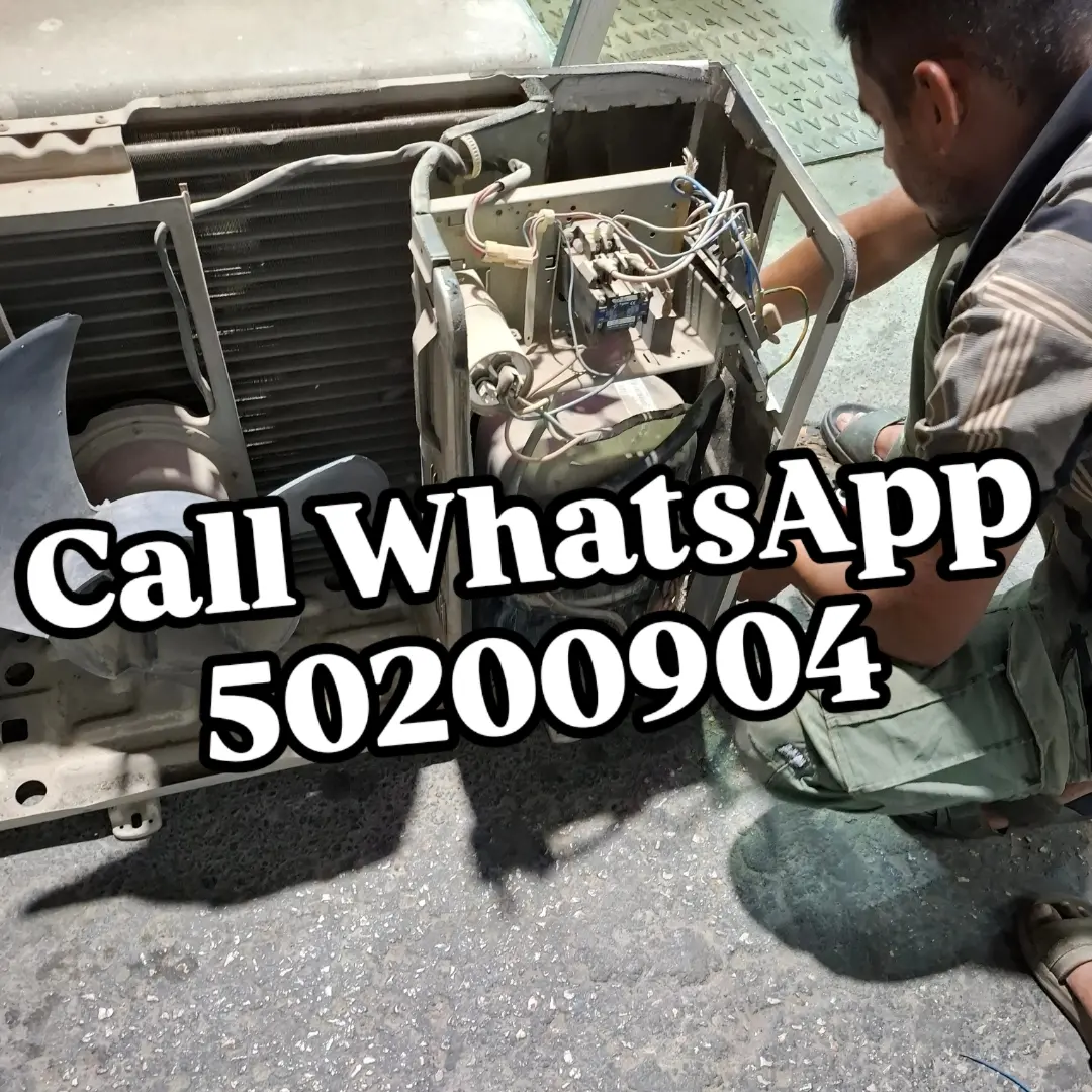 صورة من الأعمال نشرها خدمة إصلاح مكيفات الهواء - الدوحة قطر / AC Service Doha Qatar