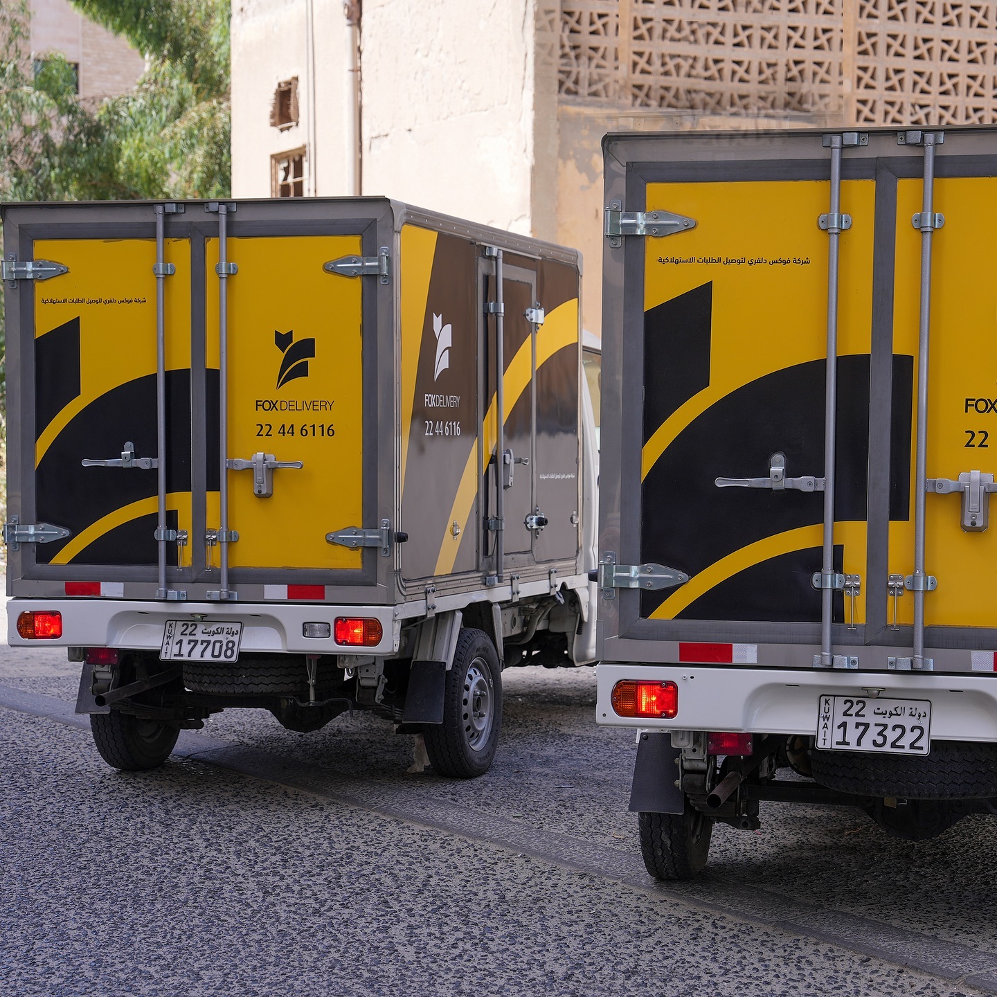 صورة من الأعمال نشرها فوكس دليفري / Fox Delivery
